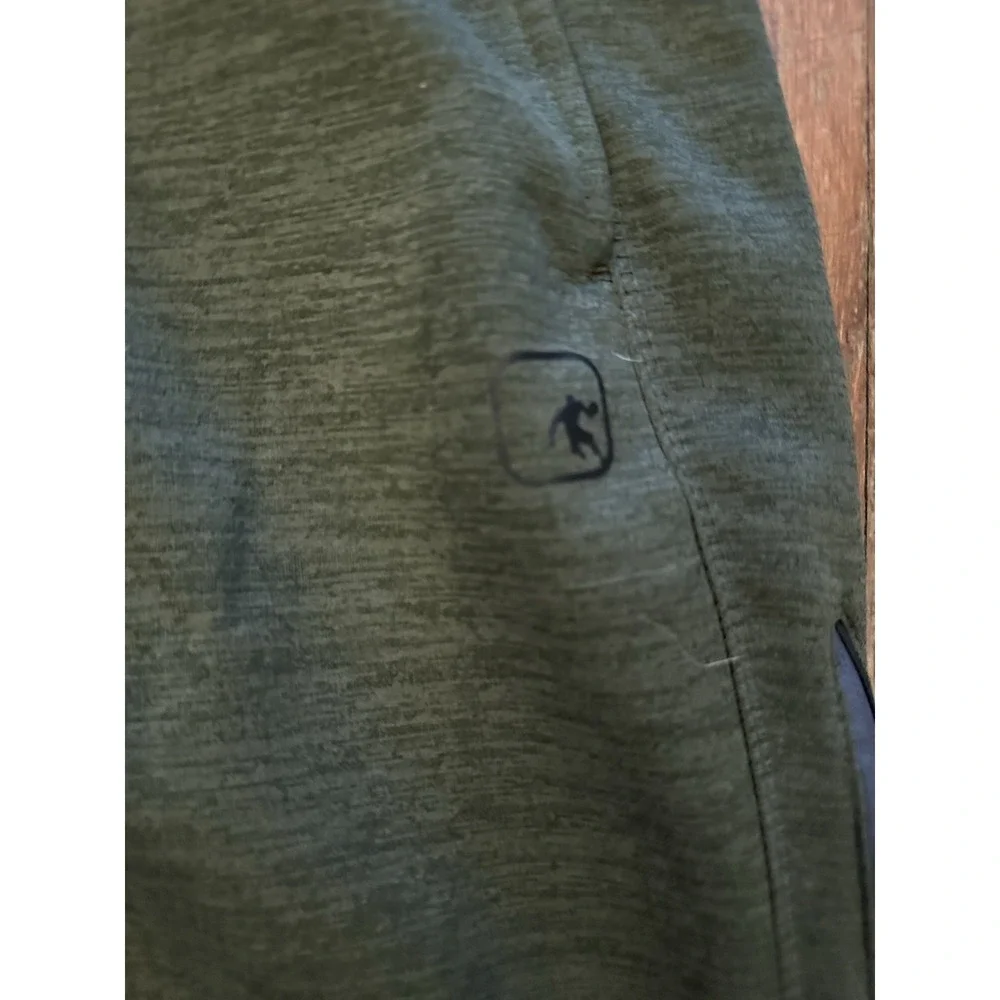 AND1‎ Sweatpants Men's M Green Athletic Basketball Cinch Cord